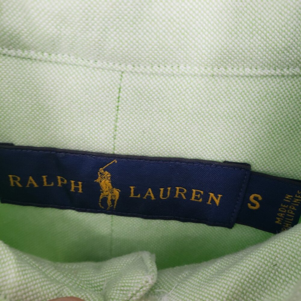 Ralph Lauren Light Green Casual Button Down Shirt - Picture 3 of 7
